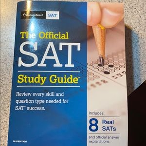 2018 SAT study guide book. Lightly used